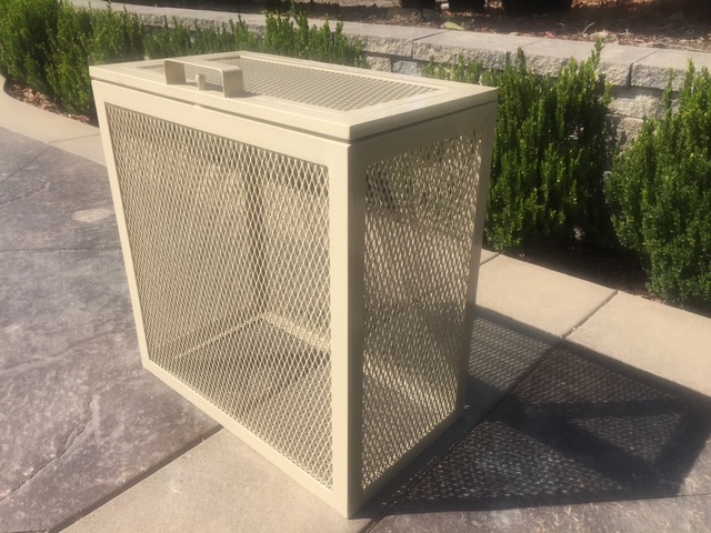 Flip top cage internal anchors-tan-1