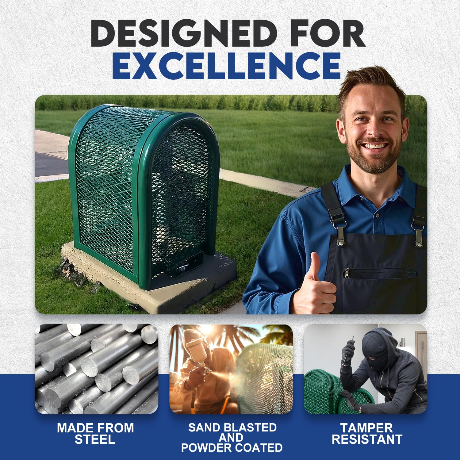 Backflow Cage - GE-0.5 (Lift off)-Green - Image 5