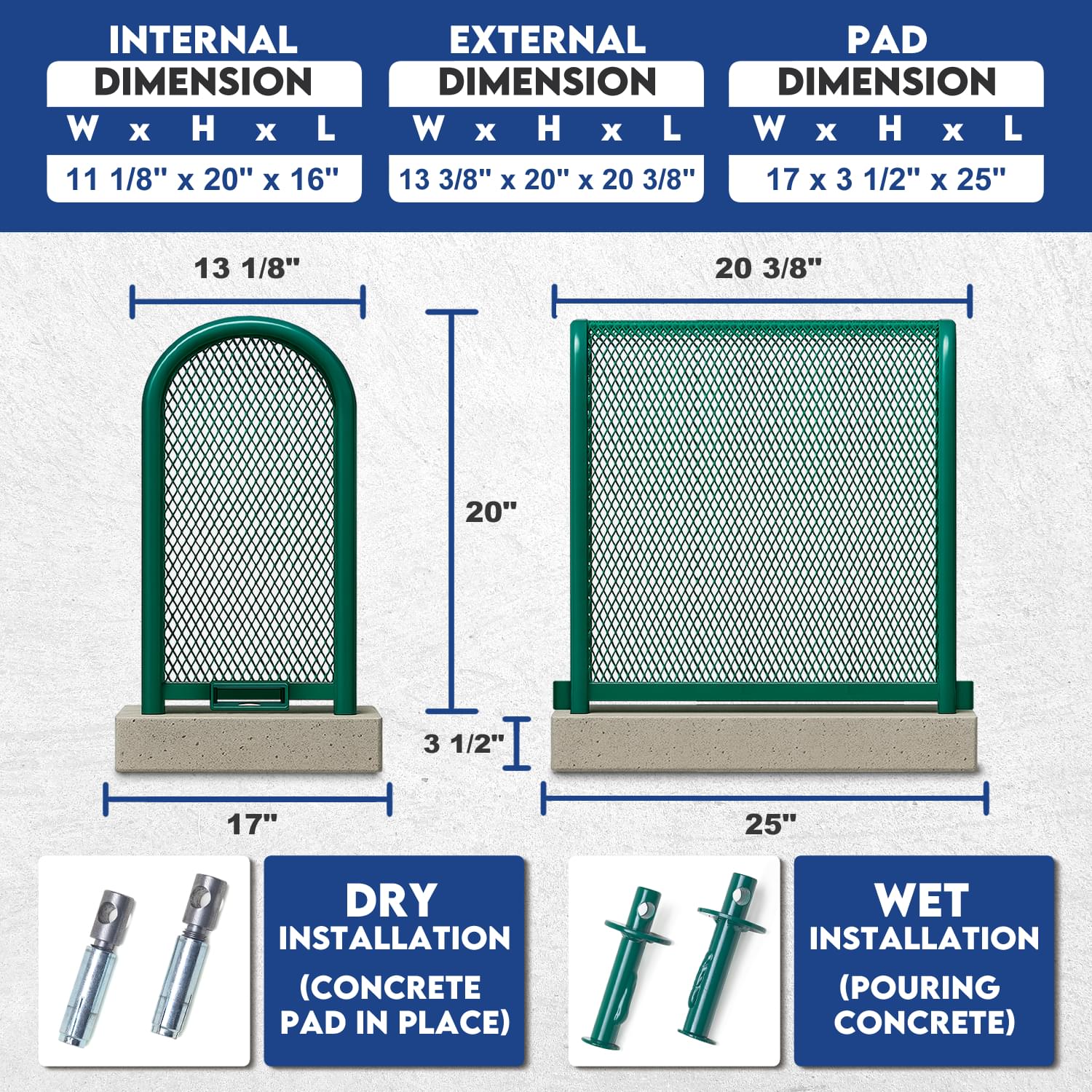 Backflow Cage - GE-0.5 (Lift off)-Green - Image 2