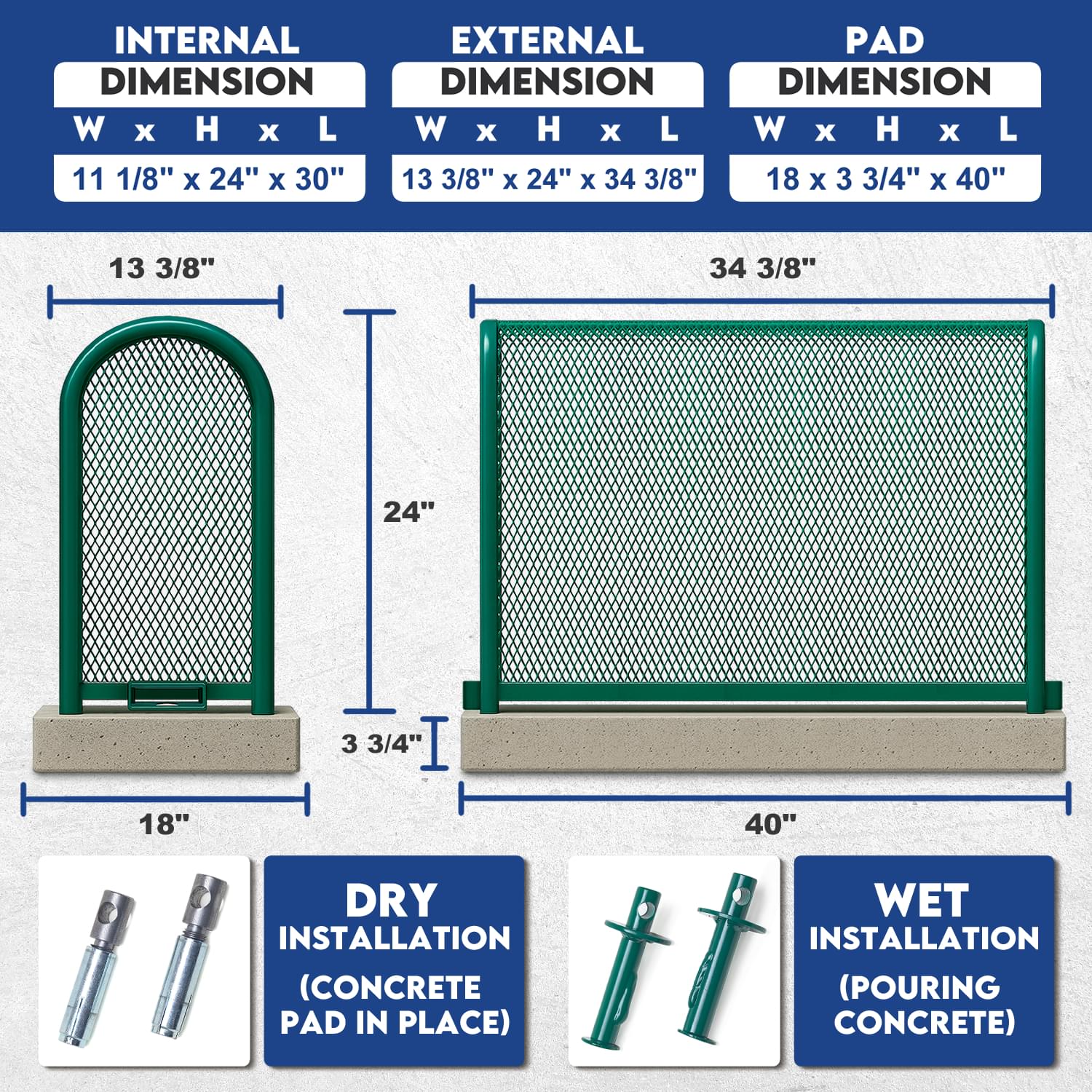 Backflow Cage - GE-2(Lift off)-Green - Image 3